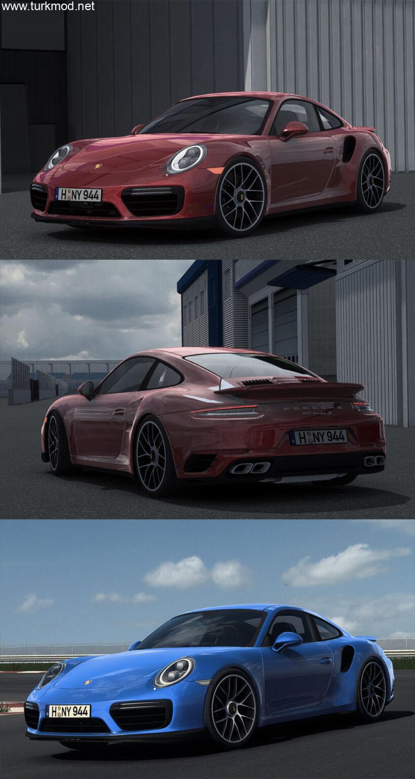 ETS 2 - Porsche 991.2 911 Turbo S 2016 Araba Modu (1.55)