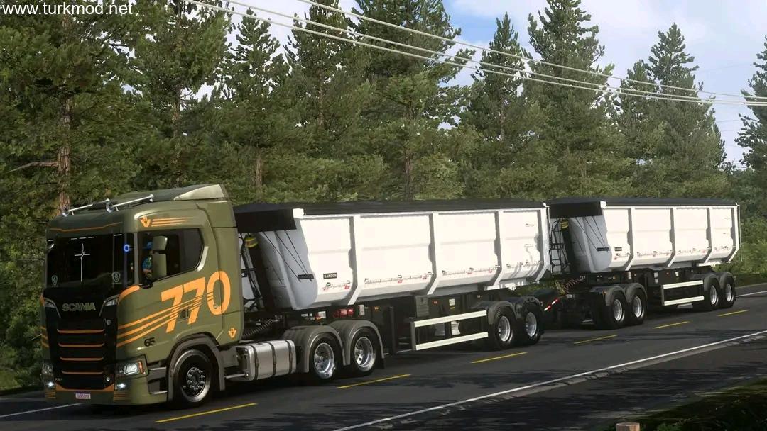 ETS 2 - Scania ntg Çekici Modu (1.55)