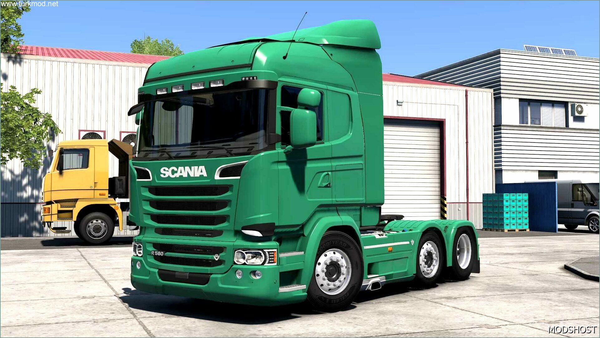 ETS 2 - Scania PGR-Series 2004-2018 Çekici Modu (1.55)