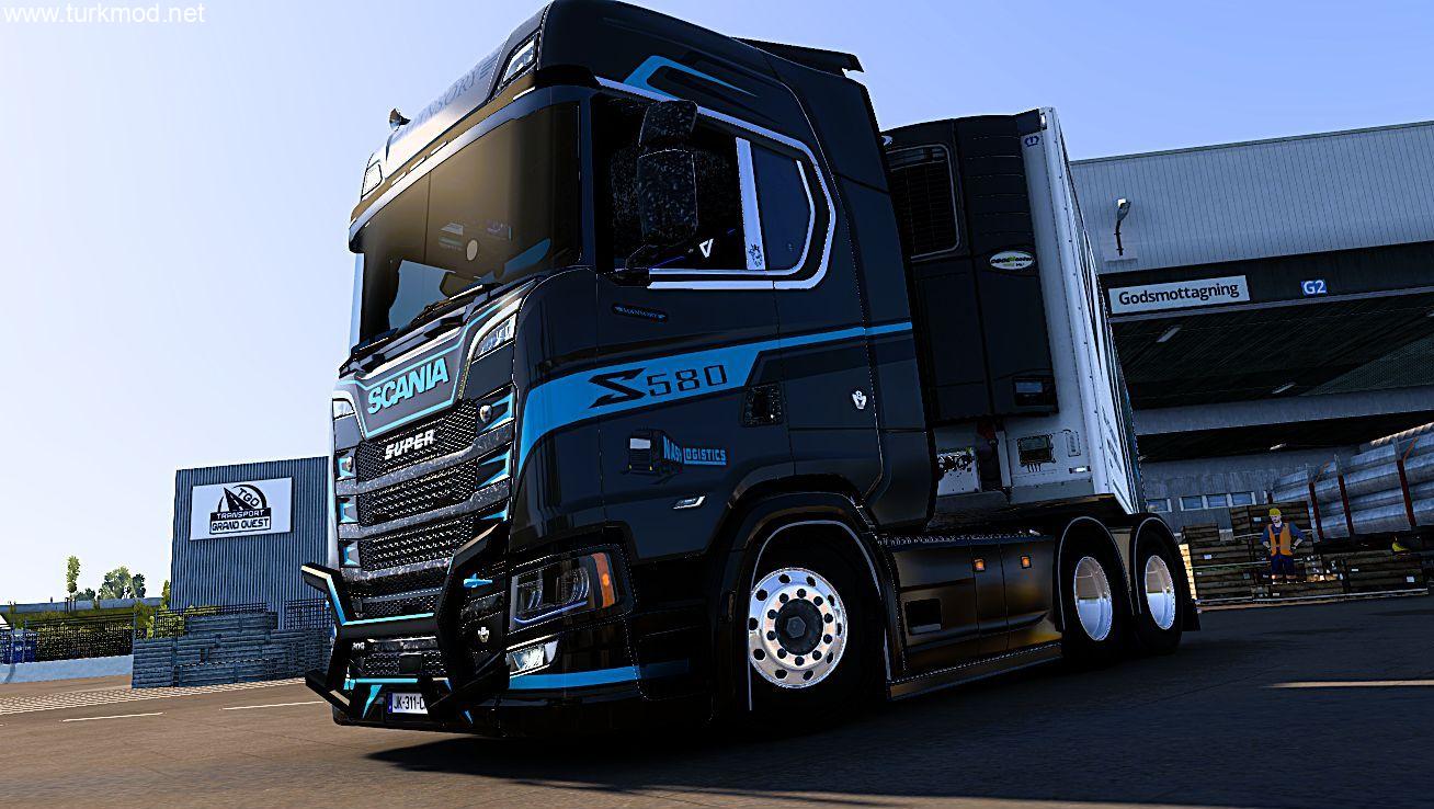 ETS 2 - Scania S Optimus mansory with bullbar