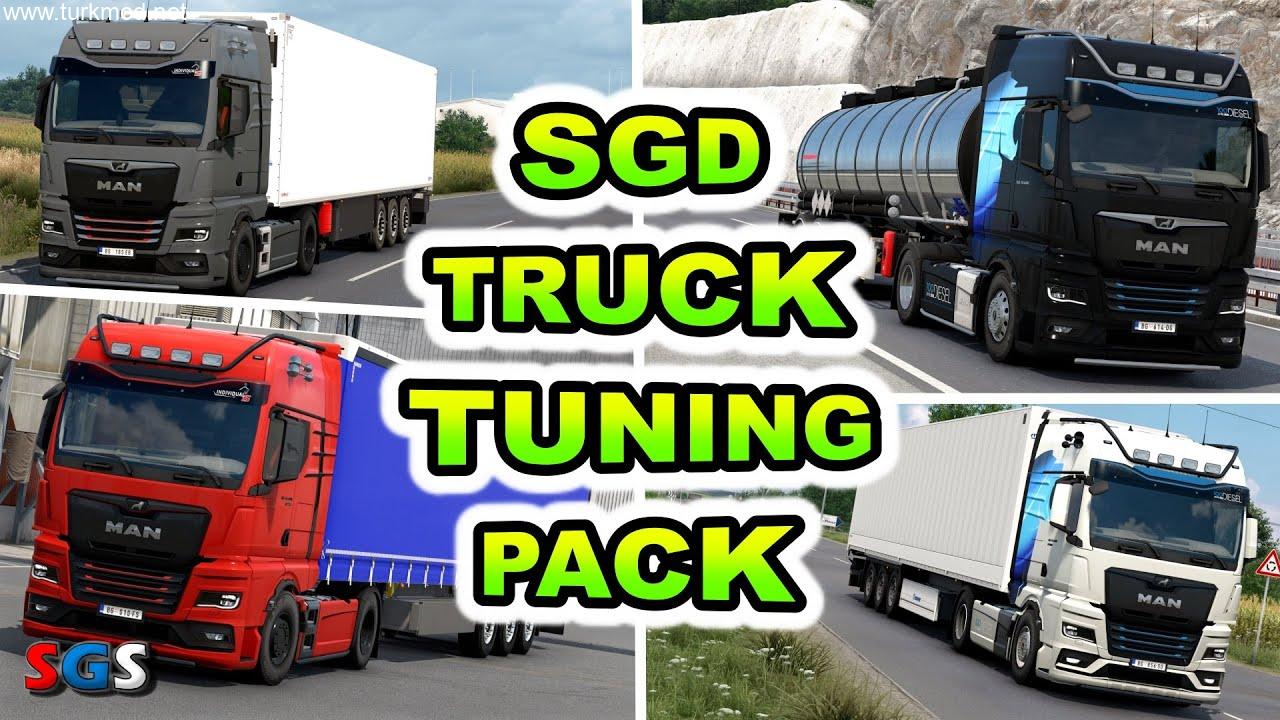 ETS 2 - SGD Çekici Modifiye Paketi (1.55)