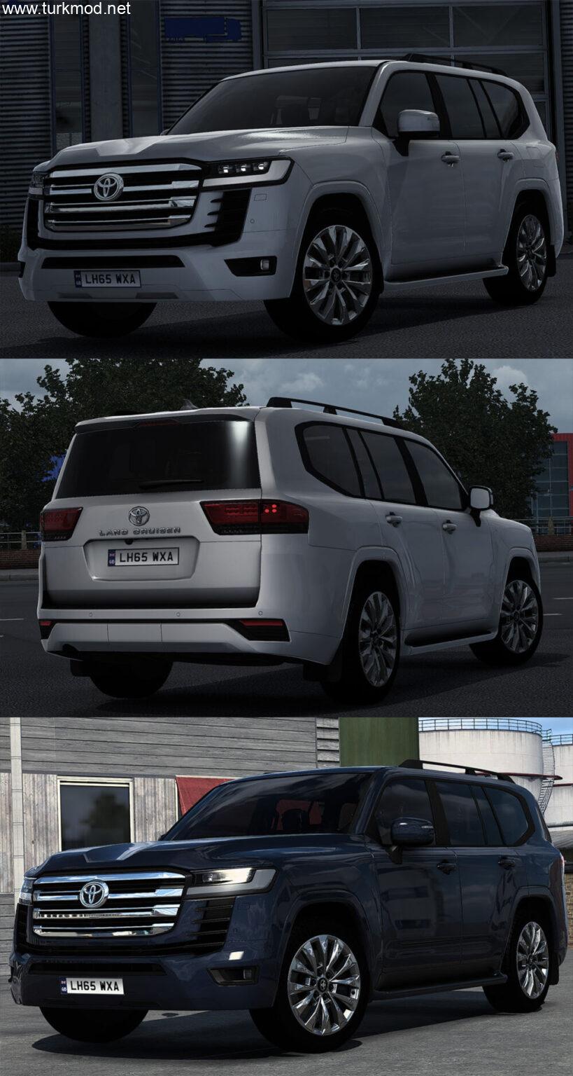 ETS 2 - Toyota Land Cruiser 300 2022 Araba Modu (1.55)
