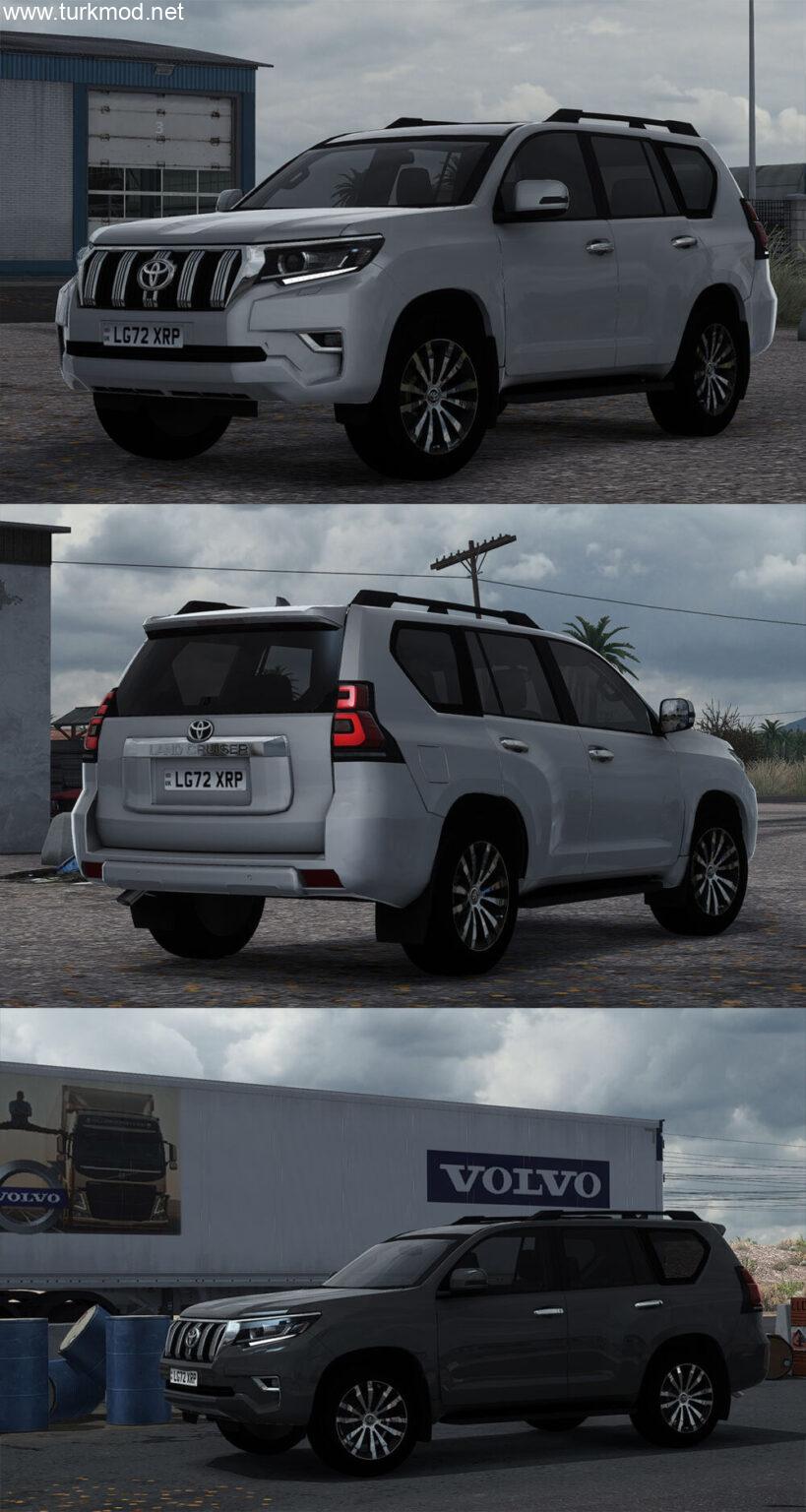 ETS 2 - Toyota Land Cruiser Prado J150 2020 Araba Modu (1.55)