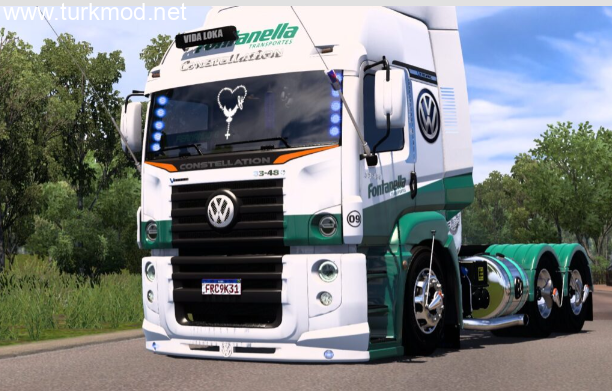 ETS 2 - VolksWagen Constellation BOB Çekici Modu (1.54 - 1.55)