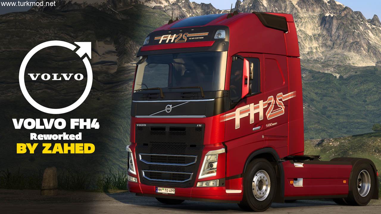 ETS 2 - Volvo FH4 Reworked Çekici Modu (1.55)