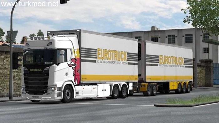 ETS2 - BDF Tandem Çekici Paketi (1.55)