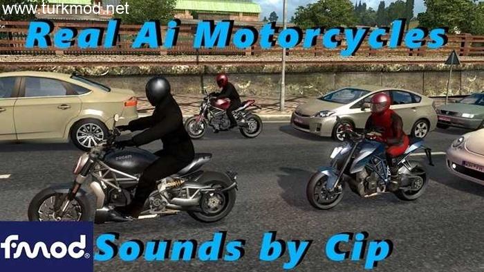 ETS2 - Gerçek Ai Motosiklet Sesleri (1.55)