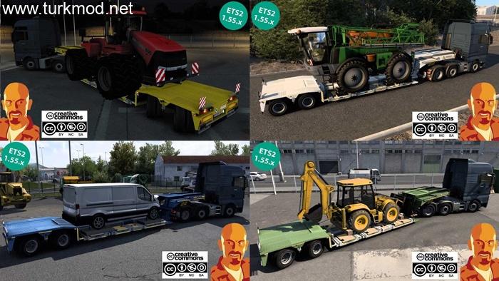ETS2 - Goldhofer STZ-VL Dorse Paketi (1.55)