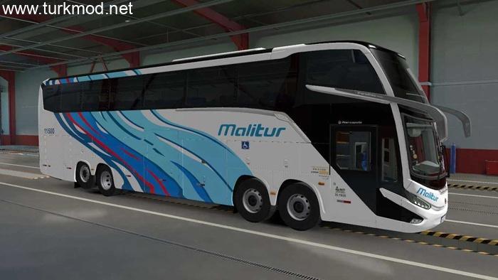 ETS2 - Marcopolo G8 1600 LD Otobüs Modu (1.55)