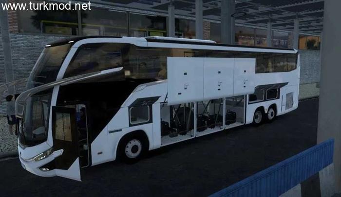 ETS2 - Marcopolo G8 LD MB 6×2 Otobüs Modu (1.55)
