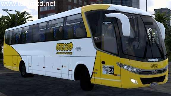 ETS2 - Marcopolo Viaggio G7 1050 Çoklu Şasi Otobüs Modu (1.55)