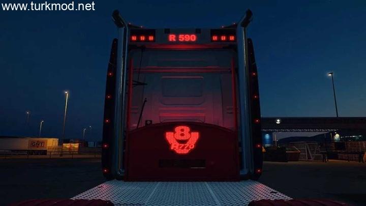 ETS2 - Scania PGRS Arka Panel (1.55)