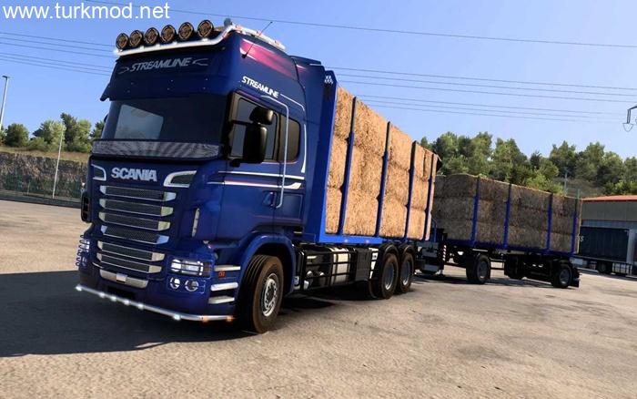 ETS2 - Scania RJL Forest Rigid Şase Modu (1.55)