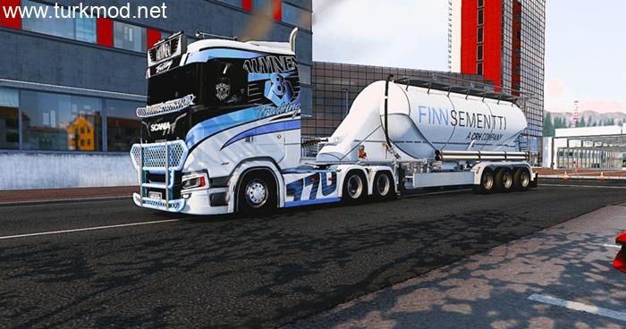ETS2 - Scania S 8k Auvinen Skin (1.55)