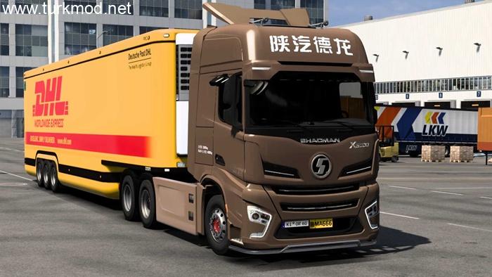 ETS2 - Shacman X6000 Çekici + Dorse Modu (1.55)