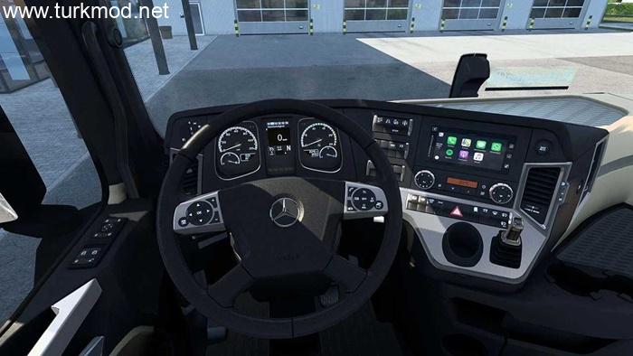 ETS2 - Yeni Actros MP4 Kabin Revizyonu (1.55)