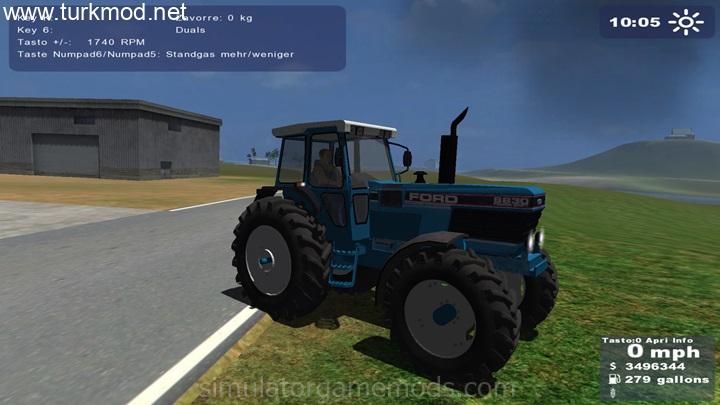 Farming Simulator 2009 Ford 8830 PowerShift kapak görseli