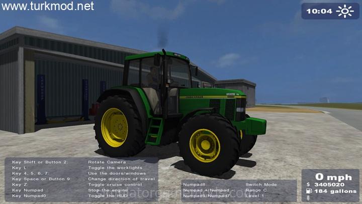 Farming Simulator 2009 John Deere 6510 kapak görseli