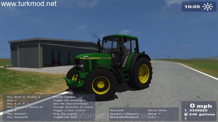 Farming Simulator 2009 John Deere 6910 kapak görseli