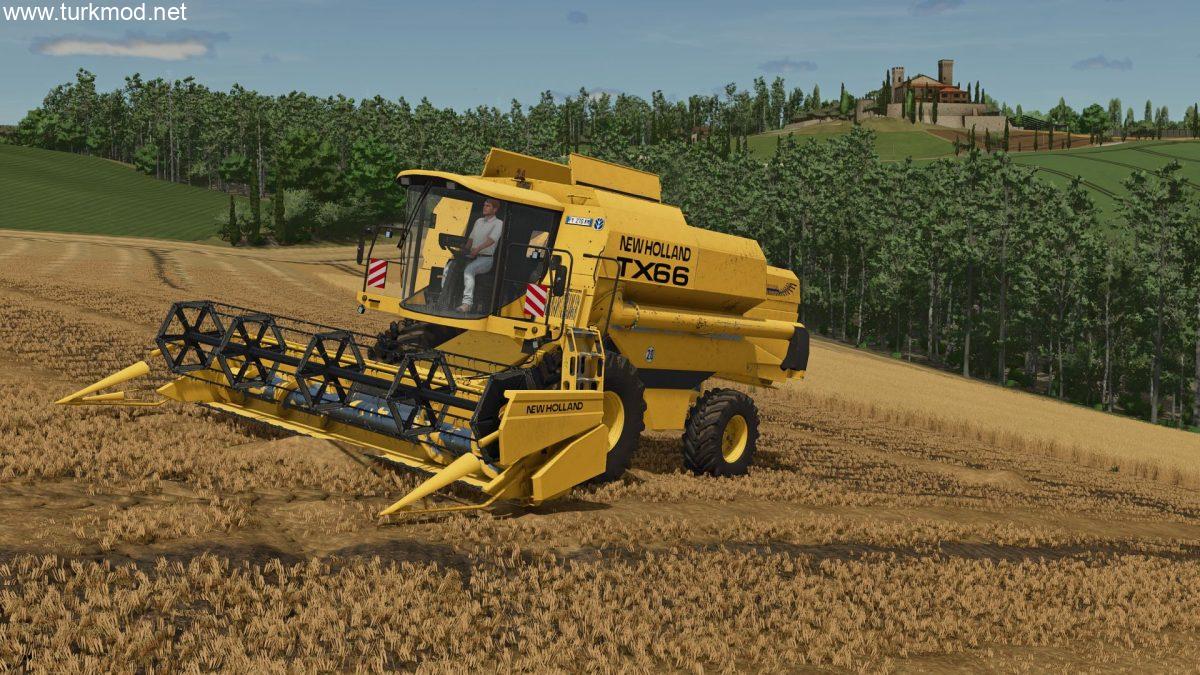 FS 25 - New Holland TX 66 Biçerdöver Modu