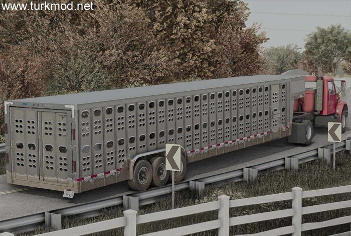 FS25 - 40ft Eby Punch Ruff Sığır Römorku