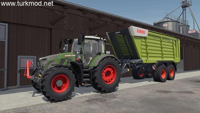 FS25 - Claas Cargos 740 Römork Modu