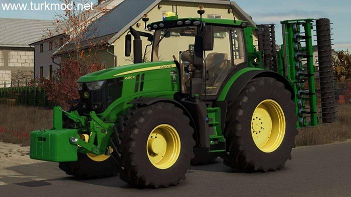 FS25 - John Deere 6230R-6250R Traktör Modu