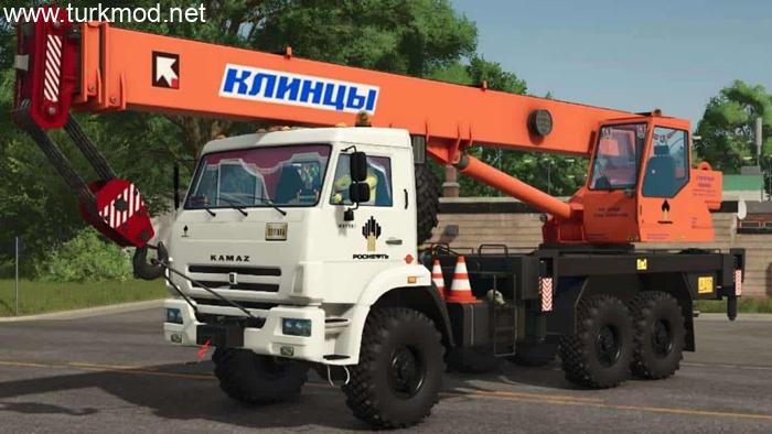 FS25 - Kamaz Klintsy 6×6 Vinçli Kamyon Modu