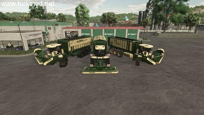 FS25 - Krone BIG ZX550GD