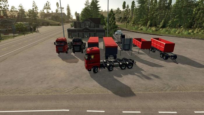 FS25 - SISU Polar Değiştirilebilir Gövde Paketi