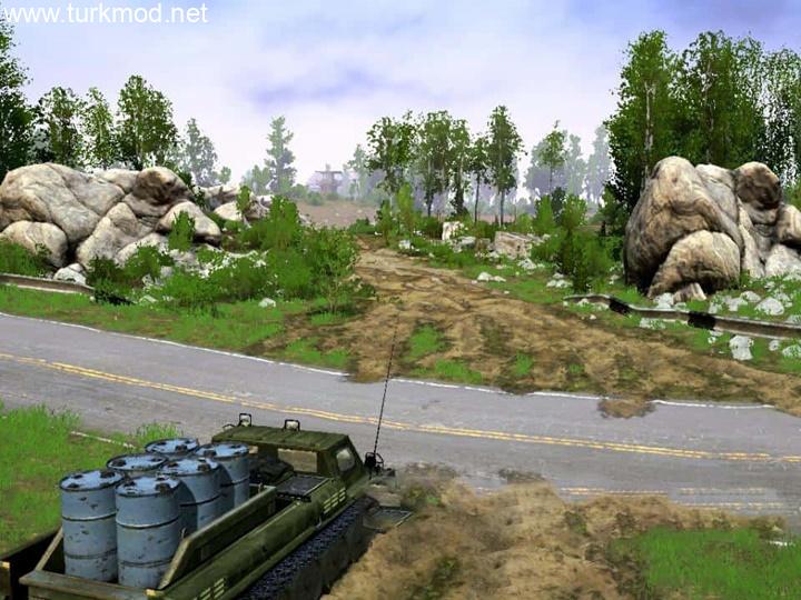 Mudrunner Outpost Harita Modu