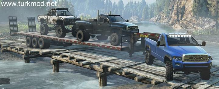 SnowRunner Dodge 3500 kapak görseli