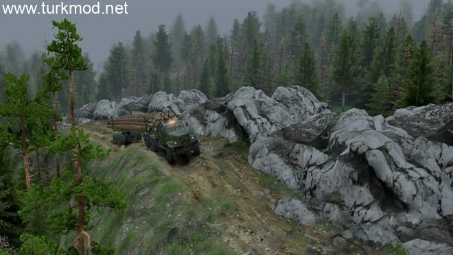 Spintires Forest Valley Harita Modu kapak görseli