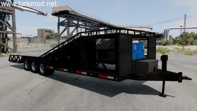 BeamNG.drive Baja Crew 30ft Raised Deck Dorse Modu - modu
