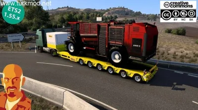 ETS2 - Doll-Siemens Özel Taşıma Dorse Modu (1.55) - modu