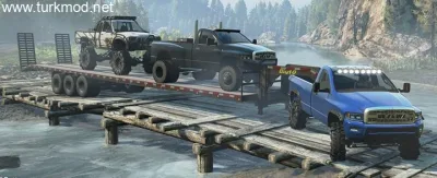 SnowRunner Dodge 3500 - modu