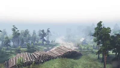 Spintires – Bataklık Harita Modu - modu