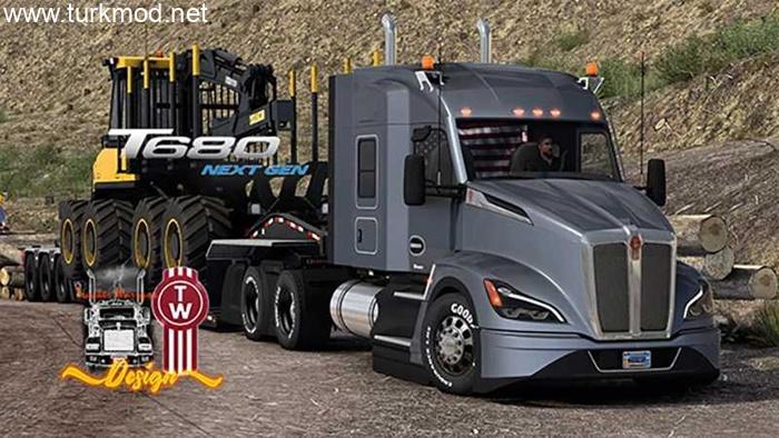 ATS - Kenworth T680 Yeni Nesil Kamyon Modu (1.56)