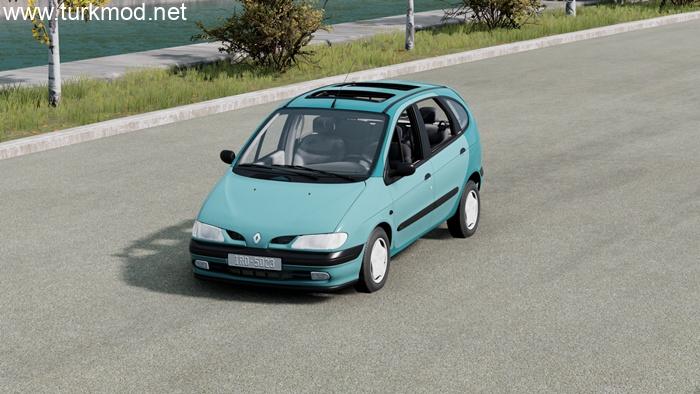BeamNG – Renault Megane Scenic kapak görseli