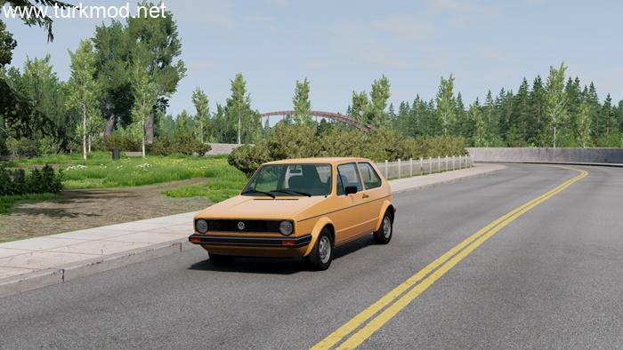 BeamNG Volkswagen Golf (MK1) kapak görseli