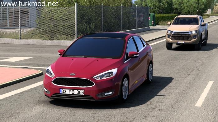 ETS2 – Ford Focus Mk3 Araba Modu (1.56)
