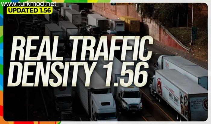 ETS2 - Gerçekçi Trafik Yoğunluğu Modu (1.56)