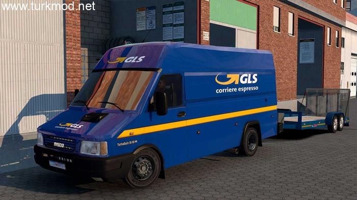 ETS2 – Iveco Daily 35-10 + Dorse Modu (1.55)