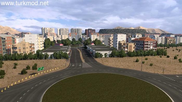 ETS2 – Kafkasya Rüyası Harita Modu (1.55)