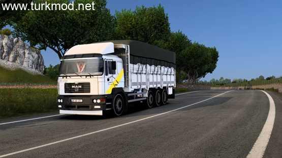 ETS2 - Man 32.270 Kamyon Modu (1.55)