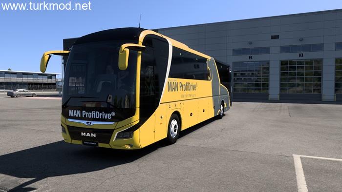 ETS2 – MAN Lions Coach 3rd Gen (2018-2024) Otobüs Modu (1.56)