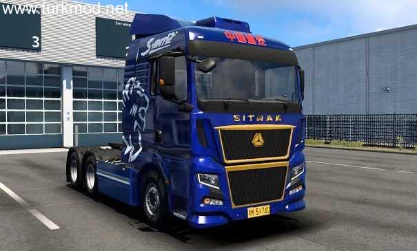 ETS2 - Sitrak C9H Çekici Modu (1.55)
