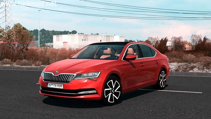 ETS2 - Skoda Superb 2024 Araba Modu (1.55)