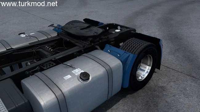 ETS2 - Süper Tek Lastikler ve Geniş Jant Modu (1.55)