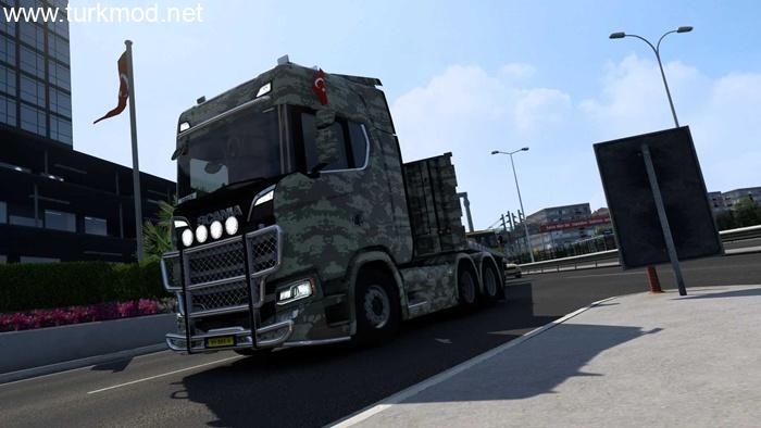 ETS2 – Türk Orman/Askeri Kamuflaj Skini (1.55)